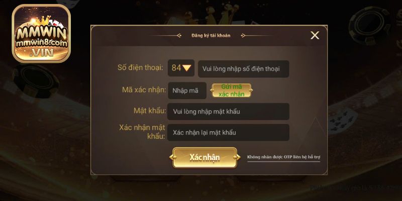 Thông tin cần cung cấp khi đăng ký mở tài khoản tại MMWIN