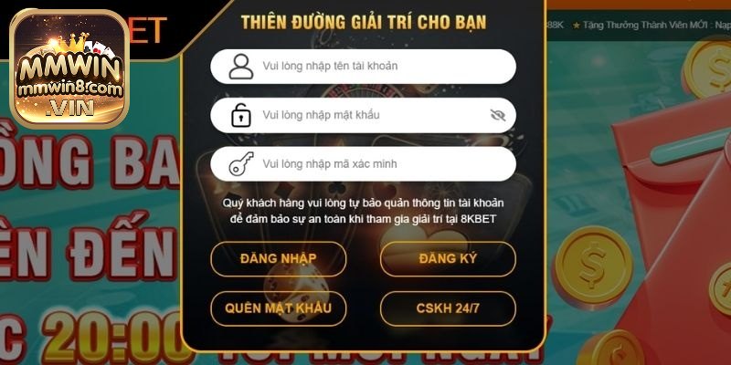 Hướng dẫn đăng nhập MMWIN với các bước cơ bản