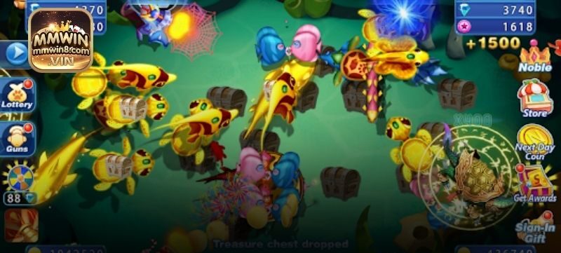 Tính năng đặc biệt xuất hiện trong game bắn cá tại MMWIN