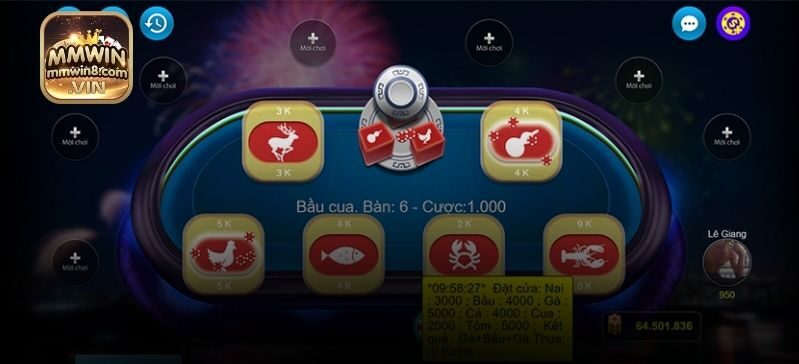 4 tips làm chủ ván game bầu cua MMWIN