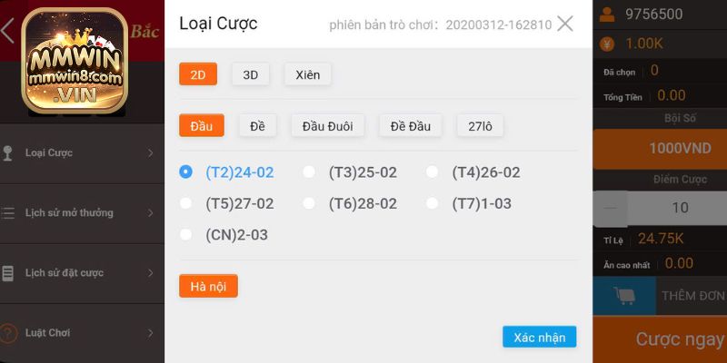 Đặt cược lô đề trực tuyến chưa bao giờ dễ đến thế