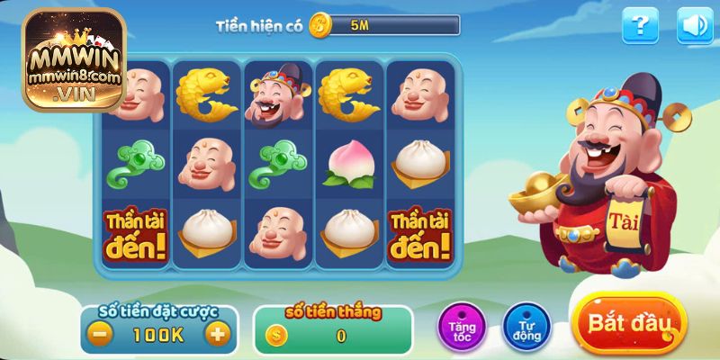 Quay slot trúng lớn tại cổng game